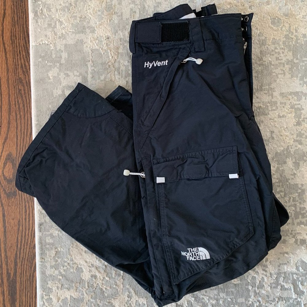 North Face Black Snow Pants